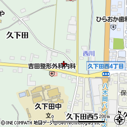 栃木県真岡市久下田1719-5周辺の地図