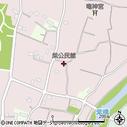 紫公民館周辺の地図