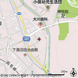 栃木県足利市小俣町1462-1周辺の地図