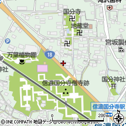 長野県上田市国分1122周辺の地図