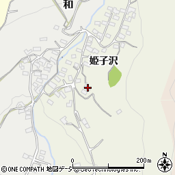 長野県東御市姫子沢2902周辺の地図