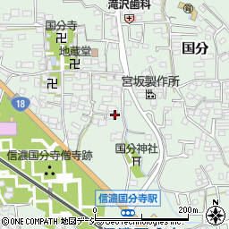 長野県上田市国分1092周辺の地図