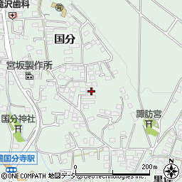 長野県上田市国分685-2周辺の地図