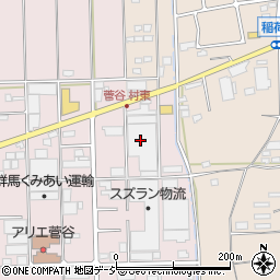 トヨタモビリティパーツ群馬支社周辺の地図