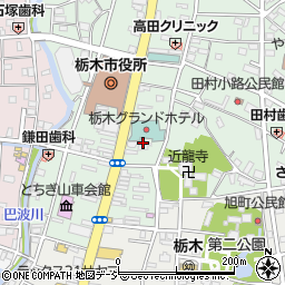 栃木県栃木市万町6周辺の地図