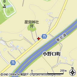 栃木県栃木市小野口町728周辺の地図