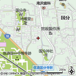 長野県上田市国分1091周辺の地図