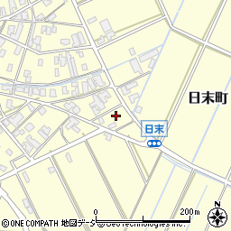 石川県小松市日末町ね周辺の地図