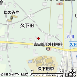 栃木県真岡市久下田1719-4周辺の地図