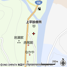 南砺市上平交流センター周辺の地図