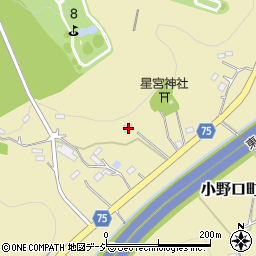 栃木県栃木市小野口町741周辺の地図