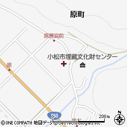 石川県小松市原町チ周辺の地図