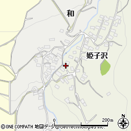 長野県東御市姫子沢2933周辺の地図