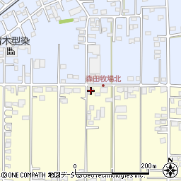 東毛書道教室周辺の地図