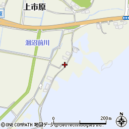 茨城県笠間市上市原1717周辺の地図