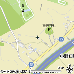 栃木県栃木市小野口町1361周辺の地図