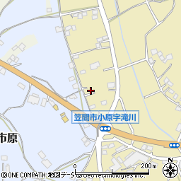 茨城県笠間市小原4656周辺の地図