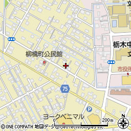 栃木ケアサポートひまわり周辺の地図