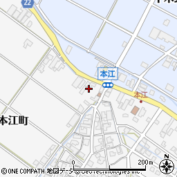 石川県小松市本江町ヲ周辺の地図