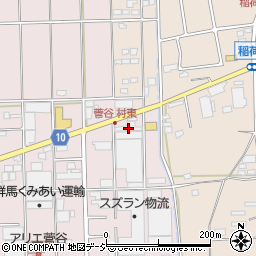 トヨタ部品群馬共販高崎店周辺の地図