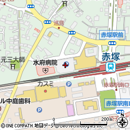 赤塚駅北口駐車場周辺の地図