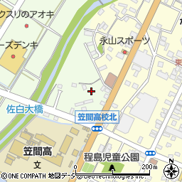 茨城県笠間市石井88周辺の地図