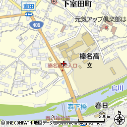 赤尾商事榛名町周辺の地図