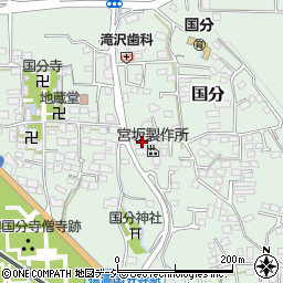 長野県上田市国分668周辺の地図