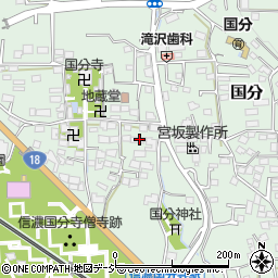 長野県上田市国分1084周辺の地図