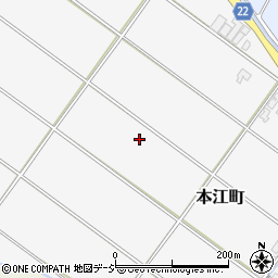 石川県小松市本江町ハ周辺の地図
