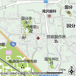 長野県上田市国分1083周辺の地図