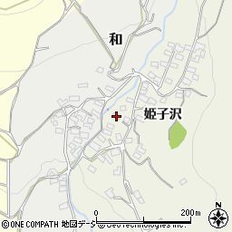 長野県東御市姫子沢2929周辺の地図