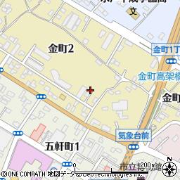 茨城県水戸市金町2丁目3-7周辺の地図