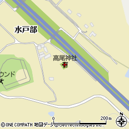 高尾神社周辺の地図