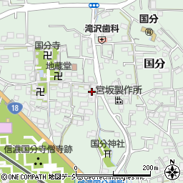 長野県上田市国分1085周辺の地図