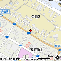 茨城県水戸市金町2丁目1周辺の地図