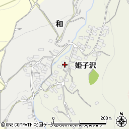 長野県東御市姫子沢2927周辺の地図