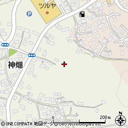 長野県上田市神畑周辺の地図