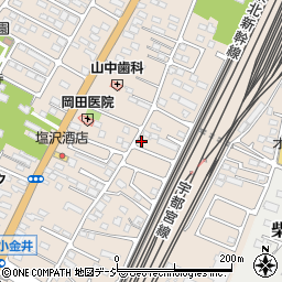 栃木県下野市小金井2779-12周辺の地図
