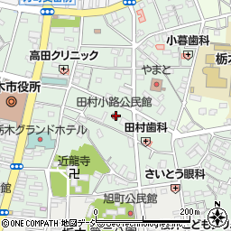 栃木県栃木市万町20-20周辺の地図