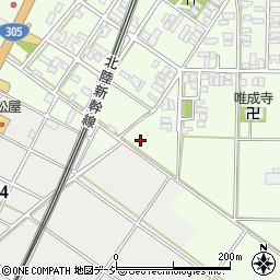 石川県小松市大領町（ら）周辺の地図