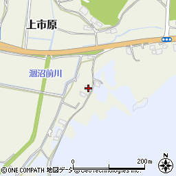 茨城県笠間市上市原1649周辺の地図