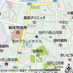 栃木県栃木市万町21-21周辺の地図