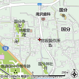 長野県上田市国分1079周辺の地図