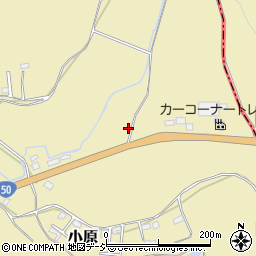 茨城県笠間市小原4511周辺の地図