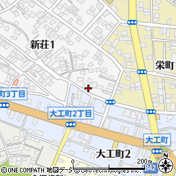 根本材木店周辺の地図