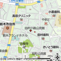 栃木県栃木市万町20周辺の地図