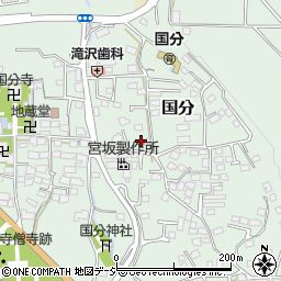 長野県上田市国分759周辺の地図