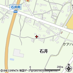 茨城県笠間市石井348周辺の地図