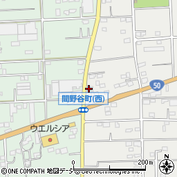 コバックＲ５０伊勢崎店周辺の地図